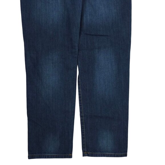 Lands End Canvas Boyfriend Fit Jeans Womens Size 31 Button Fly Medium Wash Denim - Picture 10 of 15